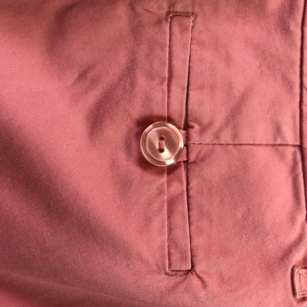 Kut From The Cloth Melon Pink Chino Trousers Pants Women's Size 0 - KC330MA3SF - Picture 3 of 10